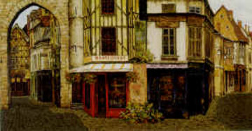 Salon De The AP 1998 Limited Edition Print - Viktor Shvaiko Salon De The AP 1998 Limited Edition Print - Viktor Shvaiko