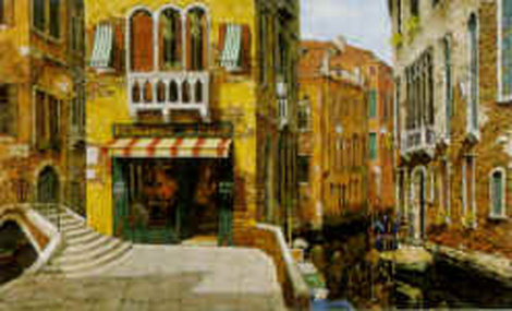 Sunny Day in Venice AP 1998 Limited Edition Print - Viktor Shvaiko