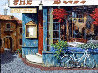 Mary's Cafe 48x36 Huge Original Painting by Viktor Shvaiko - 0