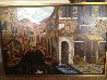 Autumn in Venice 1998 Embellished 32x46 Huge Limited Edition Print by Viktor Shvaiko - 1