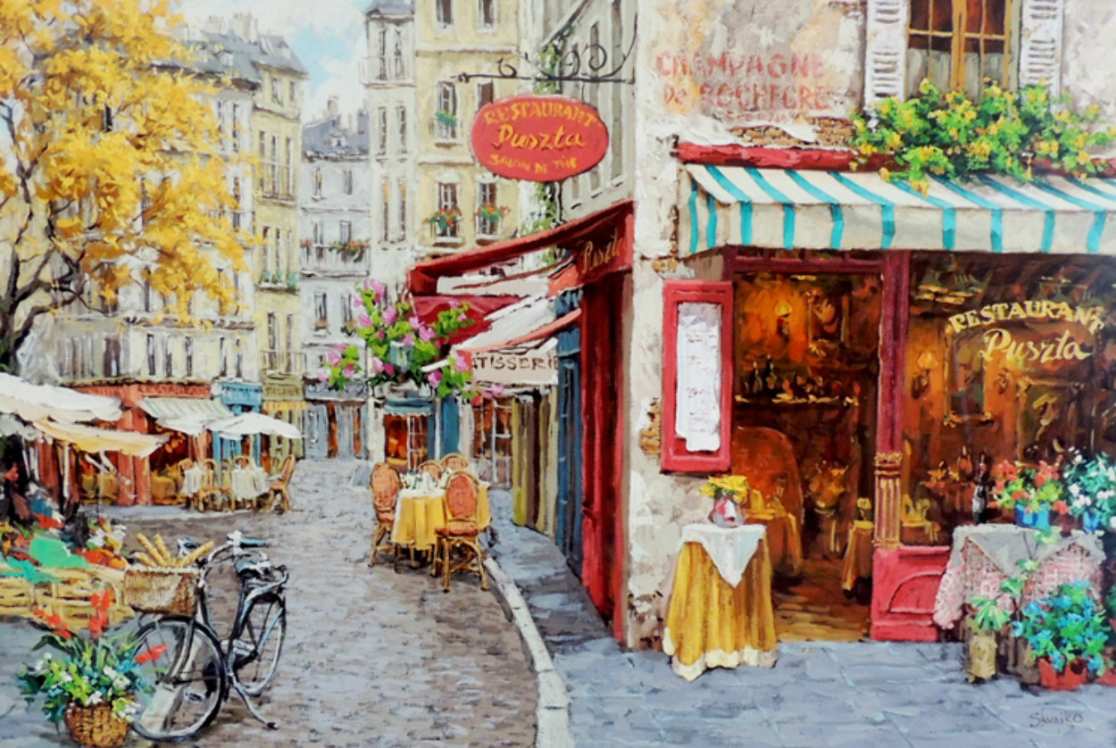 Salon De Puszia 2006 35x47 Super Huge Original Painting by Viktor Shvaiko Salon De Puszia 2006 35x47 Super Huge Original Painting by Viktor Shvaiko
