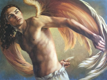 Ascension 1999 64x52 Super Huge Original Painting - Debra Sievers Ascension 1999 64x52 Super Huge Original Painting - Debra Sievers