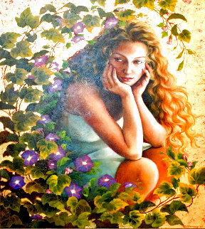 Daydream 53x47 - Huge Original Painting - Debra Sievers