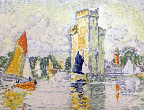 Le Port De La Rochelle 1925 Limited Edition Print - Paul Signac