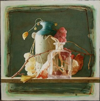 Briciole D'autunno 2018 24x24 Original Painting - Pietro Signorelli Briciole D'autunno 2018 24x24 Original Painting - Pietro Signorelli