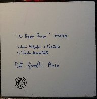 Le Prugne Rosse 2018 16x16 Original Painting by Pietro Signorelli - 1 Le Prugne Rosse 2018 16x16 Original Painting by Pietro Signorelli - 1