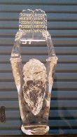 Moses Glass Sculpture Unique 60 in Sculpture by Pino Signoretto - 0 Moses Glass Sculpture Unique 60 in Sculpture by Pino Signoretto - 0