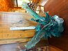 Icarus - Corning Museum Glass Sculpture 18 in Sculpture by Pino Signoretto - 10