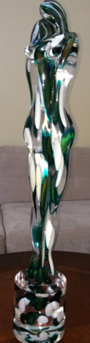 Lovers Murano Unique Glass Sculpture 2007 29 in Sculpture by Pino Signoretto Lovers Murano Unique Glass Sculpture 2007 29 in Sculpture by Pino Signoretto