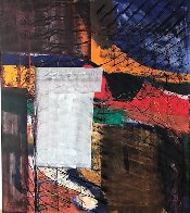Untitled Painting 2007 59x66 Original Painting by Theos Sijrier - 1 Untitled Painting 2007 59x66 Original Painting by Theos Sijrier - 1