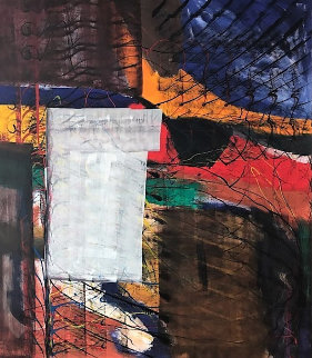 Untitled Painting 2007 59x66 Original Painting - Theos Sijrier Untitled Painting 2007 59x66 Original Painting - Theos Sijrier
