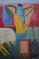 The Garden Around the House 2011 59x39 Super Huge Original Painting by Theos Sijrier - 2 The Garden Around the House 2011 59x39 Super Huge Original Painting by Theos Sijrier - 2
