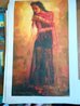 Wrapped in Red - Embellished Giclee on Canvas Limited Edition Print by William Silvano - 1
