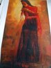 Wrapped in Red - Embellished Giclee on Canvas Limited Edition Print by William Silvano - 7