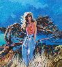 La Plage 1990 Limited Edition Print by Nicola Simbari - 0 La Plage 1990 Limited Edition Print by Nicola Simbari - 0