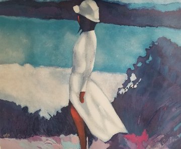 White Dress Limited Edition Print - Nicola Simbari White Dress Limited Edition Print - Nicola Simbari