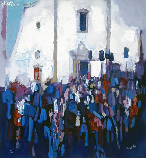 Plazza Del Duomo Limited Edition Print - Nicola Simbari Plazza Del Duomo Limited Edition Print - Nicola Simbari