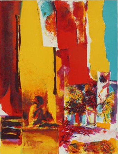 Yellow Wall 1972 Limited Edition Print by Nicola Simbari