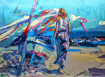 Ostia Beach 1981 Limited Edition Print - Nicola Simbari Ostia Beach 1981 Limited Edition Print - Nicola Simbari