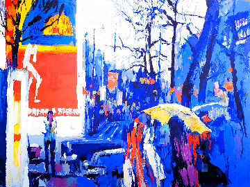 Paris At Six O'clock 1978 Limited Edition Print - Nicola Simbari Paris At Six O'clock 1978 Limited Edition Print - Nicola Simbari