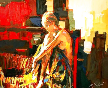 Apres Le Bain Limited Edition Print - Nicola Simbari Apres Le Bain Limited Edition Print - Nicola Simbari