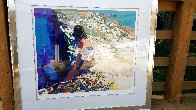 On the Sea Wall 1980 Limited Edition Print by Nicola Simbari - 2 On the Sea Wall 1980 Limited Edition Print by Nicola Simbari - 2