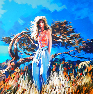 La Plage Limited Edition Print - Nicola Simbari La Plage Limited Edition Print - Nicola Simbari