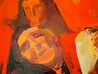 Da Botticelli 43x51 Acrylic on Canvas - Huge - Italy Original Painting by Nicola Simbari - 2 Da Botticelli 43x51 Acrylic on Canvas - Huge - Italy Original Painting by Nicola Simbari - 2