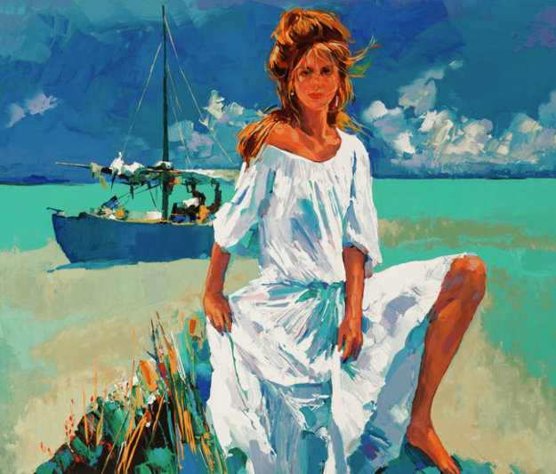 La Belle Aux Maldives by Nicola Simbari