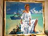 La Belle Aux De Maldives 58x47 - Huge Original Painting by Nicola Simbari - 1