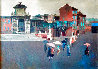 Trastevere, Sunday 31x41 - Huge - Italy Original Painting by Nicola Simbari - 0