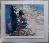 On The Sea Wall 1980 Limited Edition Print by Nicola Simbari - 1