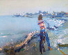 Lavino, Italy 1975 38x42 Original Painting by Nicola Simbari - 0 Lavino, Italy 1975 38x42 Original Painting by Nicola Simbari - 0