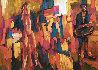 Circus Girl 1990 40 x 27 Original Painting by Nicola Simbari - 0