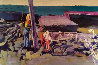 Sea 1990 19x26 Original Painting by Nicola Simbari - 0