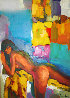 Rosita 1980 39x27 Original Painting by Nicola Simbari - 0