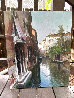Venice at Morning 24x20 - Italy Original Painting by Claudio Simonetti - 1