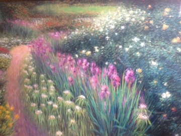 Brilliant Days of Summer 1991 37x50 Super Huge Original Painting - Greg Singley Brilliant Days of Summer 1991 37x50 Super Huge Original Painting - Greg Singley