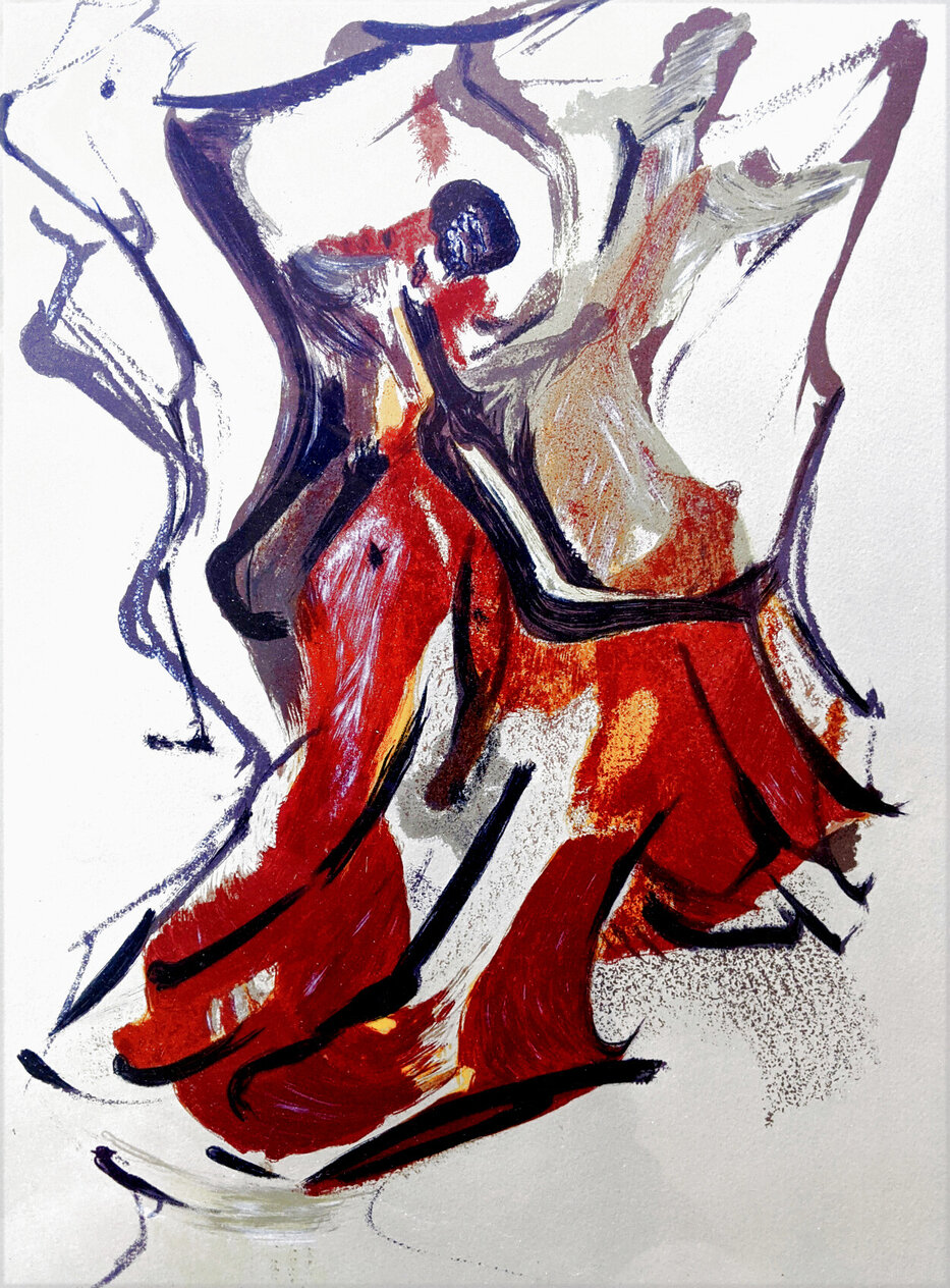 Prison Fantasy Framed Limited Edition Lithograph by David Alfaro ...