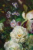 Bouquet of Flowers 39x33 Huge Original Painting by Gyula Siska - 7