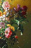 Bouquet of Flowers 2010 44x35 Huge Original Painting by Gyula Siska - 2