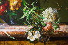Bouquet of Flowers 2010 44x35 Huge Original Painting by Gyula Siska - 4