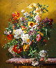 Bouquet of Flowers 2010 44x35 Huge Original Painting by Gyula Siska - 0