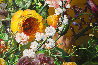 Bouquet of Flowers 2010 44x35 Huge Original Painting by Gyula Siska - 3