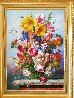 Spring Flowers 2022 35x28 Original Painting by Gyula Siska - 1