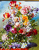Lush Bouquet 2001 27x23 Original Painting by Gyula Siska - 2