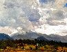 Estes Park Sky 2002 23x27 Colorado Original Painting by W. Jason Situ - 0