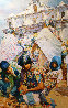 Untitled  (Mexico) 1993 78x56 Huge - Mural Size Original Painting by Jaro Slavko - 0