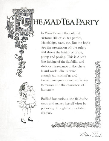 Mad Tea Party Limited Edition Print - Grace Slick