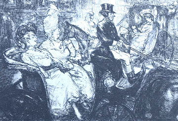 Fifth Avenue Critics 1906 Limited Edition Print - John Sloan Fifth Avenue Critics 1906 Limited Edition Print - John Sloan